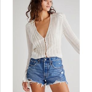 Levi’s 501 High Rise Denim Shorts size 25